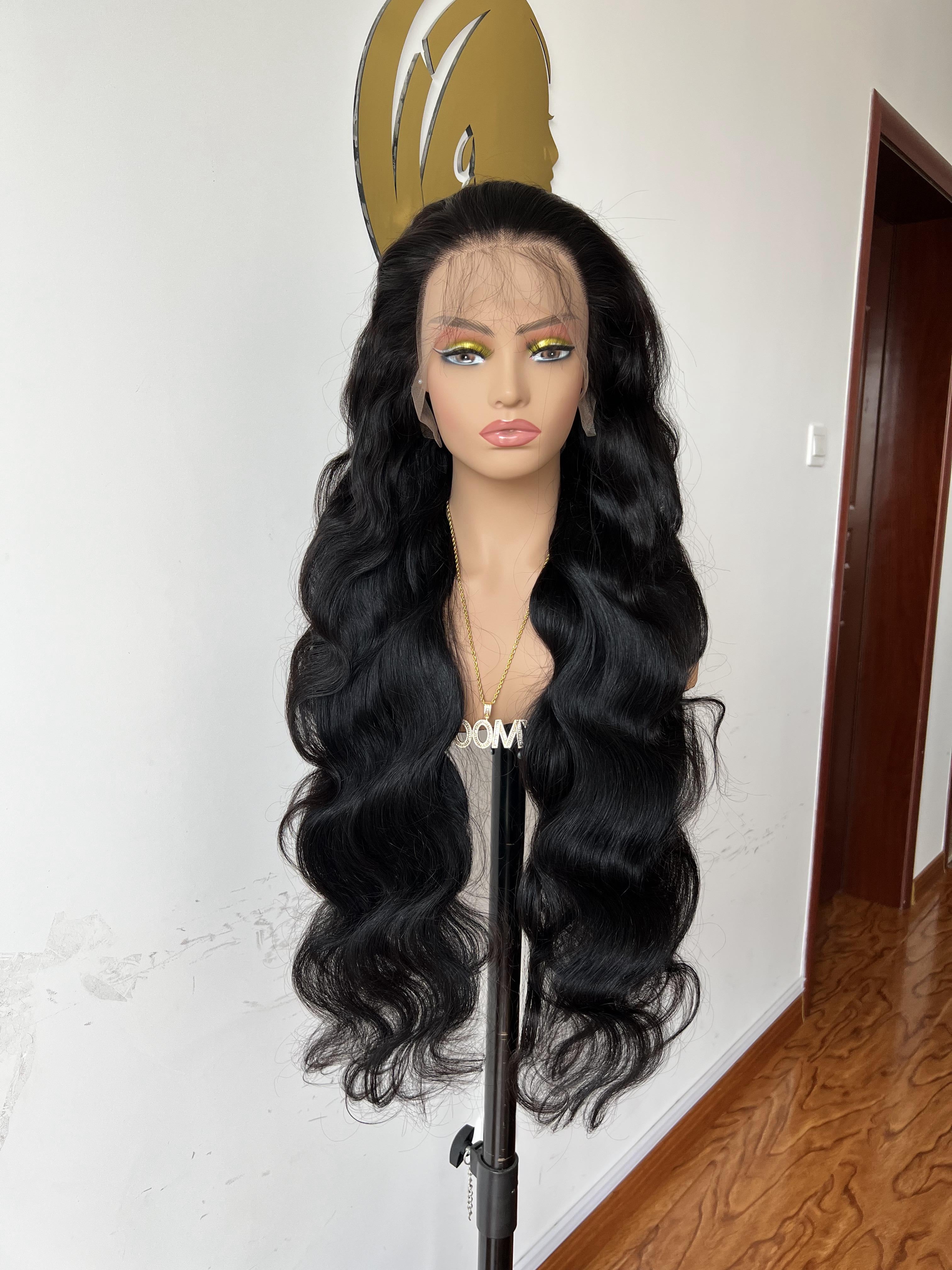 HoomyHair Body Wave 13x6 Undetectable Skin Melt Lace Front Human Hair Wig