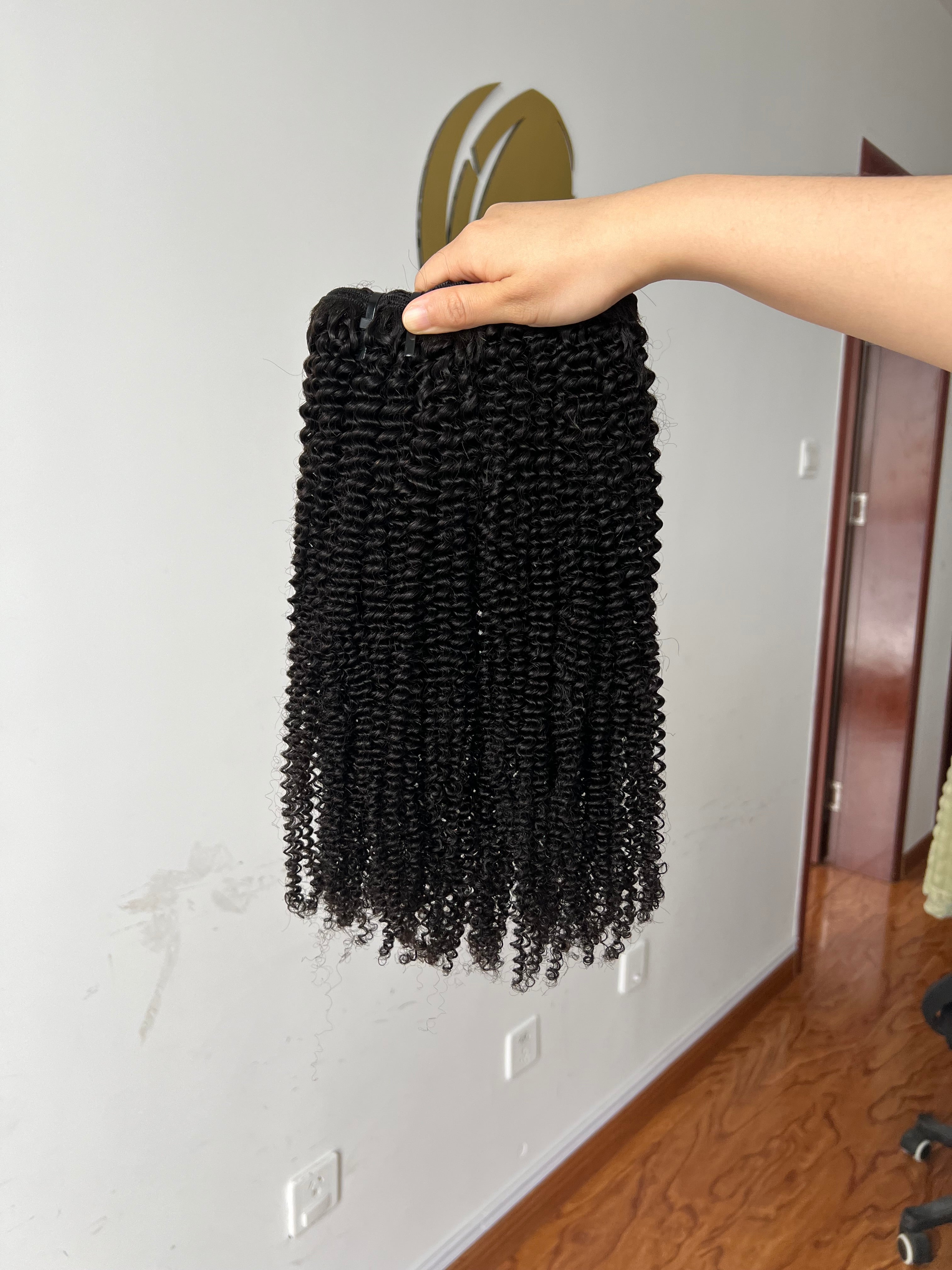 Clip-in Hair 4A – Defined Coils, Natural Afro Texture