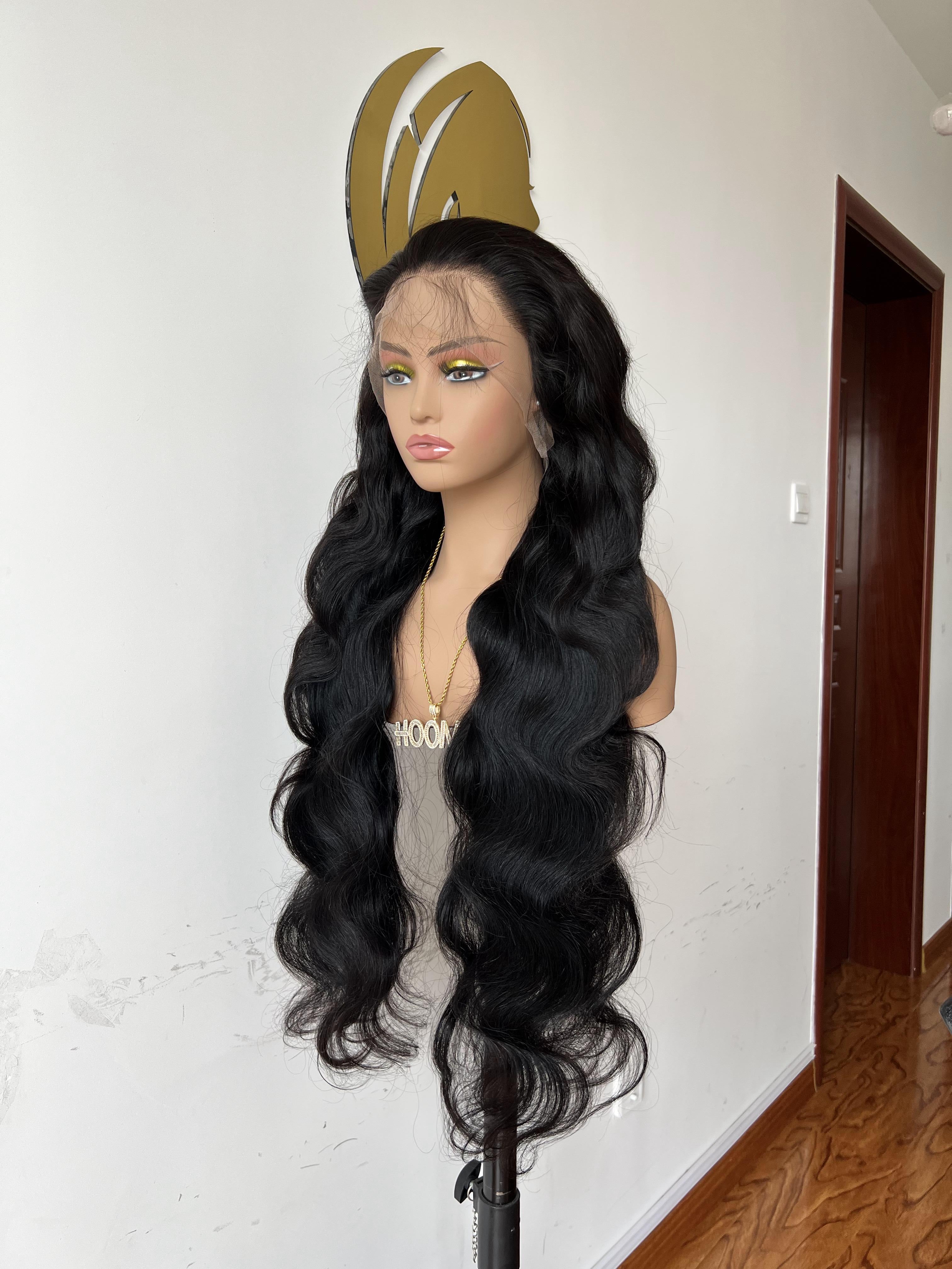 HoomyHair Body Wave 13x6 Undetectable Skin Melt Lace Front Human Hair Wig