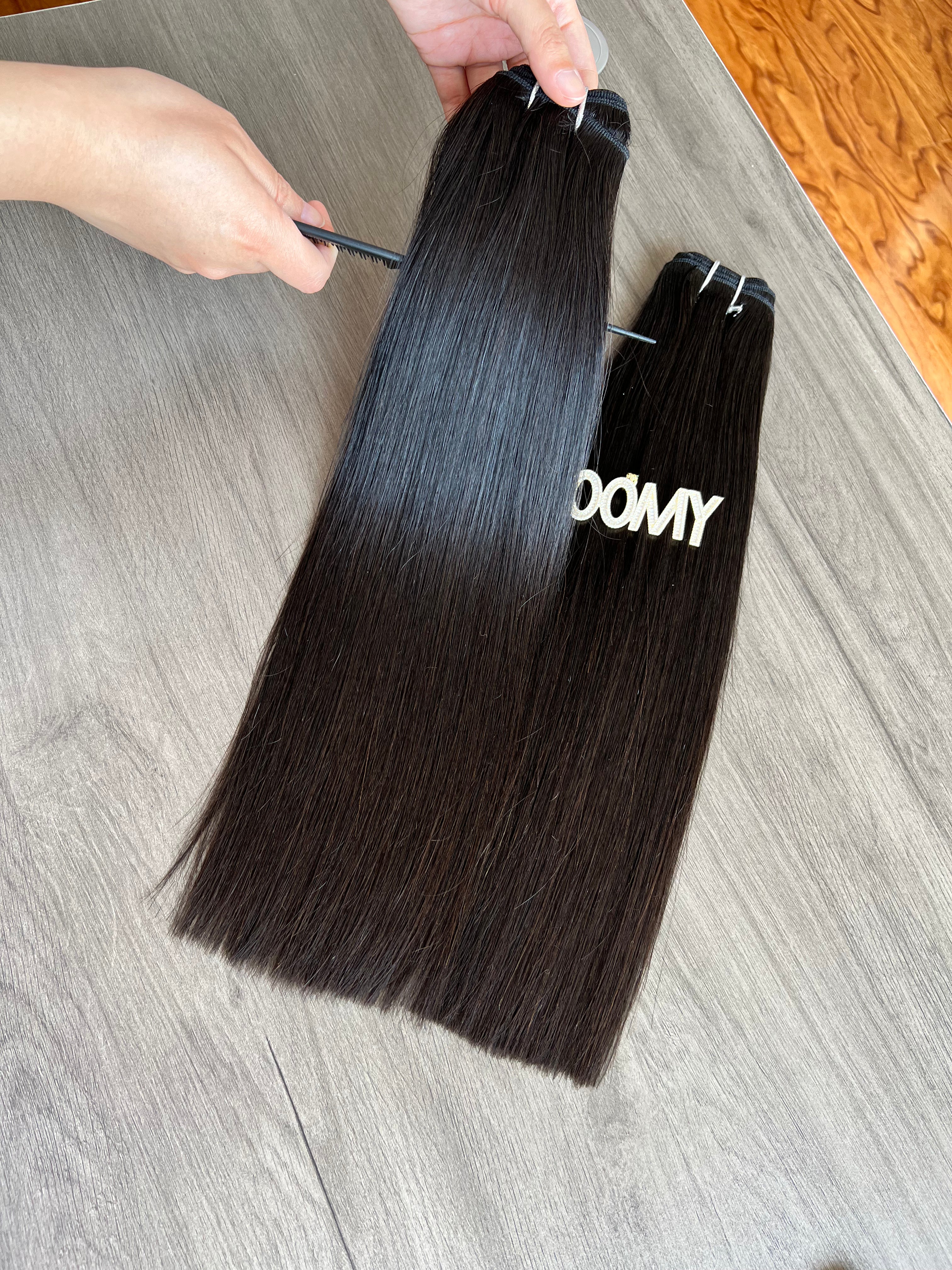 Cambodian Single Donor Raw Hair Double Drawn Wholesale Factory Price