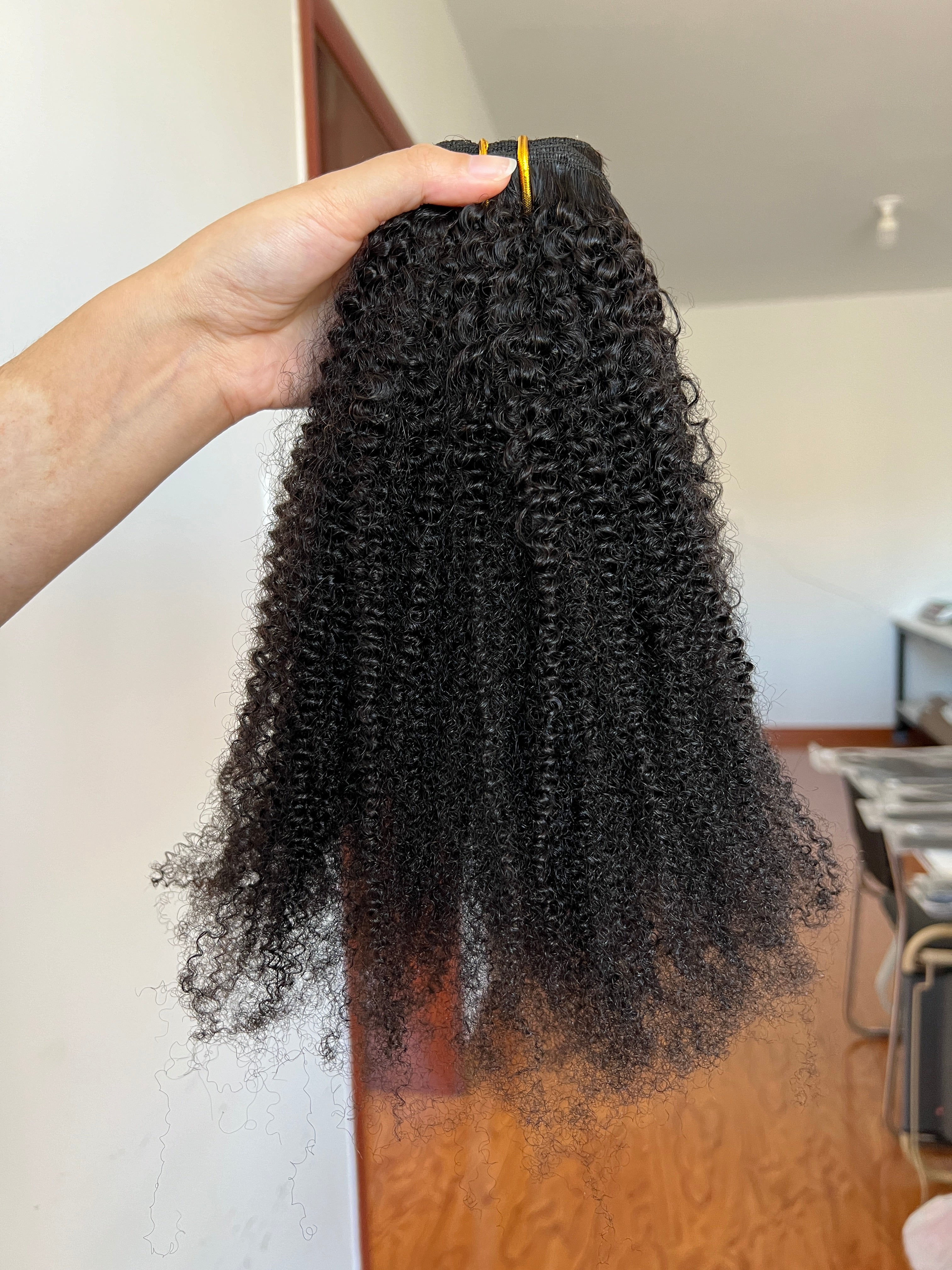 Clip-in Hair 4C – Dense & Full Afro Kinky Texture