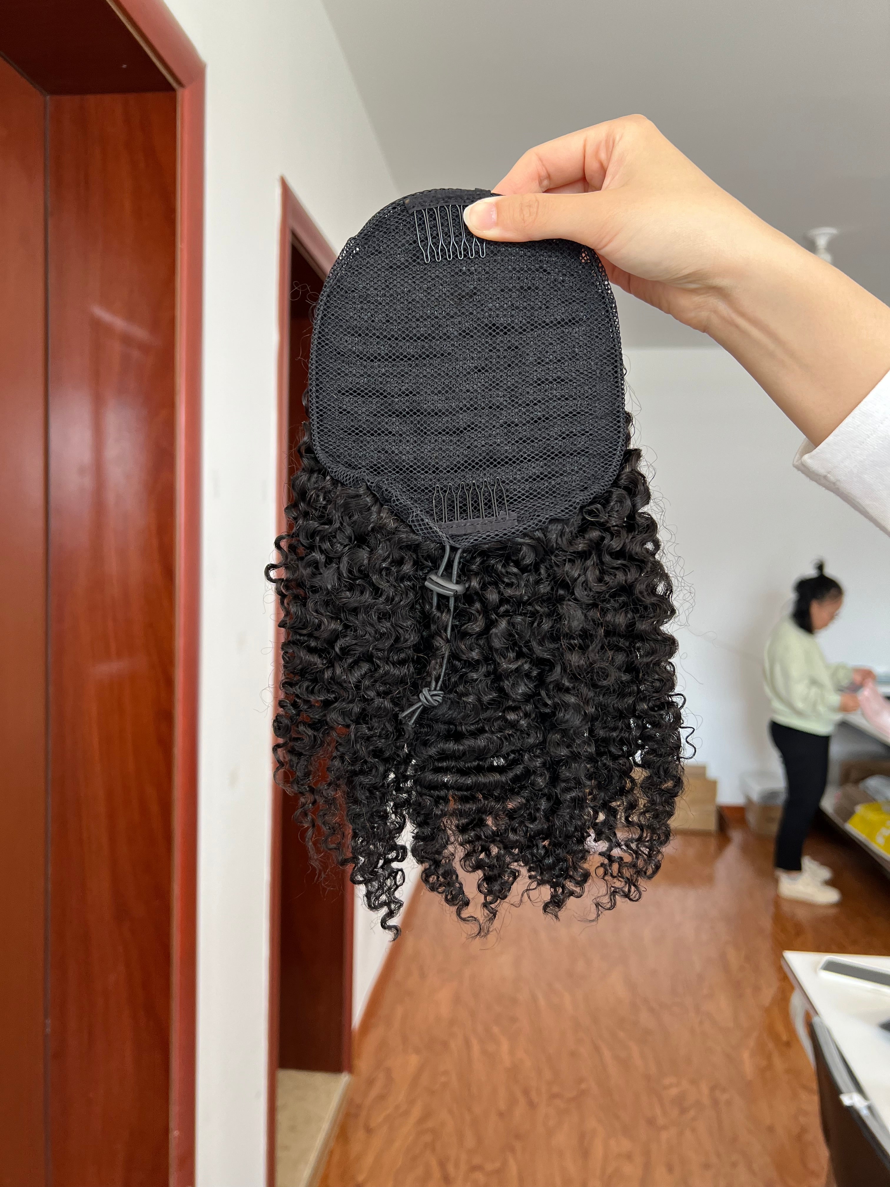 Drawing Ponytail Exotic Kinky Curly – Bold Texture & Volume