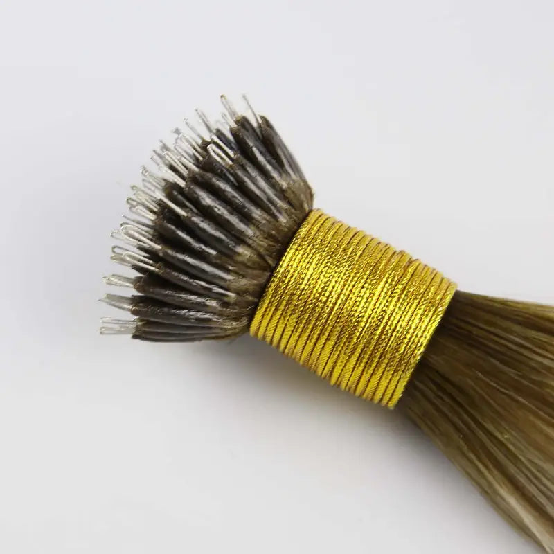 Nano Ring Hair Extensions Brazilian Hair Body Wave Double Drawn