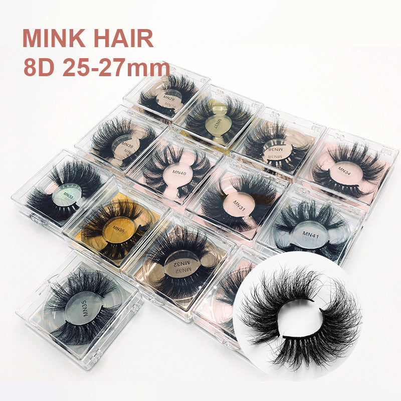 HOOMY 8D Mink Fuffy Lashes 25-27mm