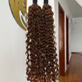 F-Tip Hair Extensions 0.8g/pcs Deep Curly #2 Wholesale Price 100% 13A Virgin Hair