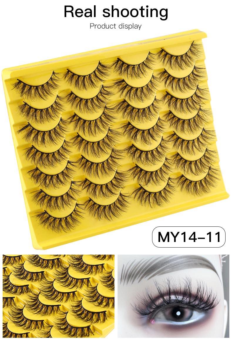 HOOMY 8D Mink Fuffy Lashes MY14