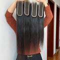 Back view of 2X6 HD lace closure wholesale price 20% off Black Friday Specials