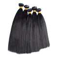 13A Virgin Hair Seamless Clip-ins Light Yaki Double Drawn