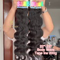 Tape in Extensions $185 Super Deal 200 gram 22" 22" Body Wave