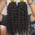 Micro Link Thin Tip Hair Extensions 0.8g/pcs Kinky Curly Wholesale Price 100% 12A Virgin Hair