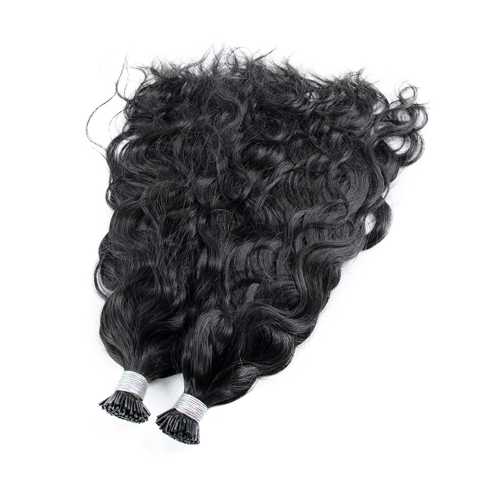 Virgin Natural Wave I-Tip Hair Extensions Wholesale Price