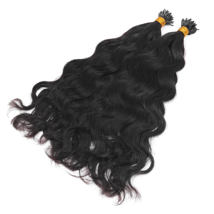 Virgin Wavy I-Tip Hair Extensions Wholesale Price