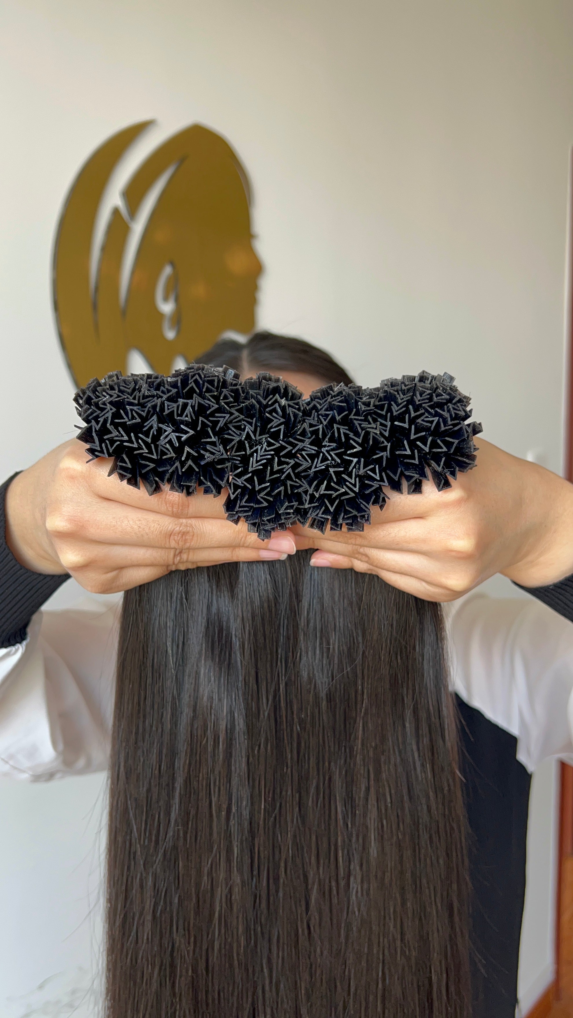 K Tip Hair Extensions 0.8g/pcs Straight Wholesale Price 100% 12A Virgin Hair