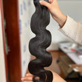 13A Virgin Hair Seamless Clip-ins Body Wave Double Drawn