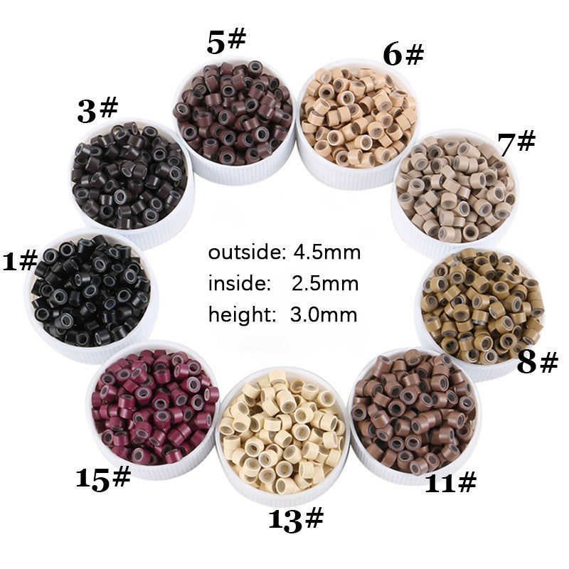 Silcone Micro Beads 4.5x2.5x3.0mm (1000 Pieces)