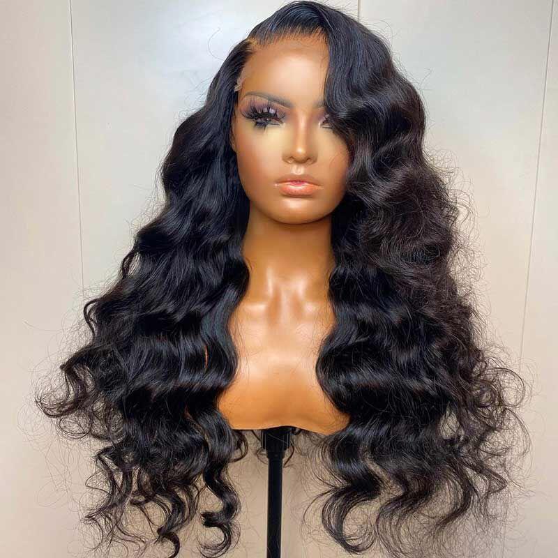 Selassie | 360 Lace Wig Brazilian Human Hair Wig for Black Women Curly and Wavy-1