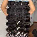 Tape in Extensions Body Wave 100% Human Virgin Hair Wholesale Price