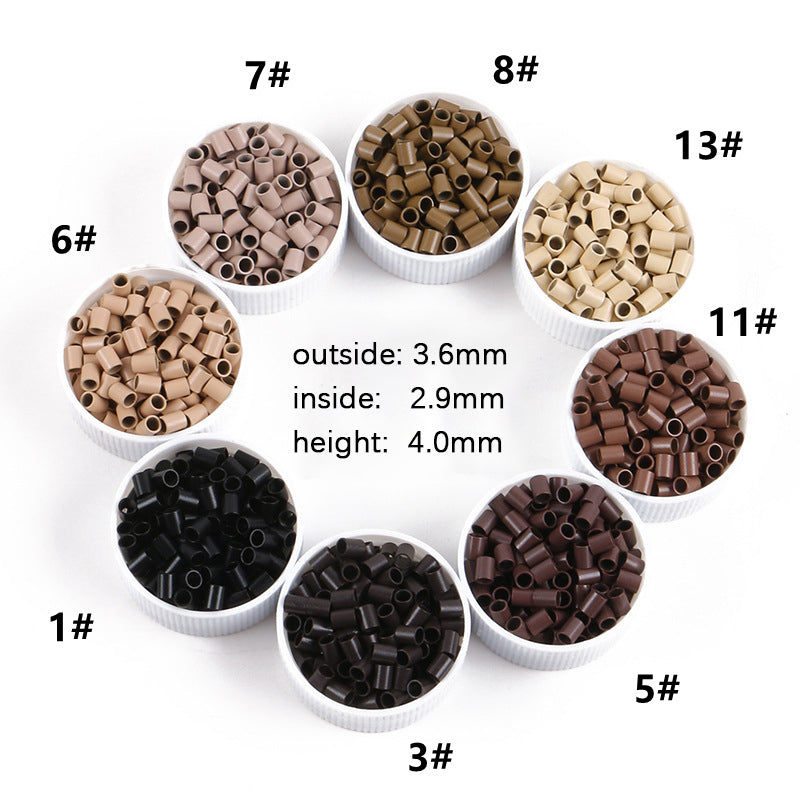 Copper Micro Tubes 3.6x2.9x4.0mm (1000 Pieces)