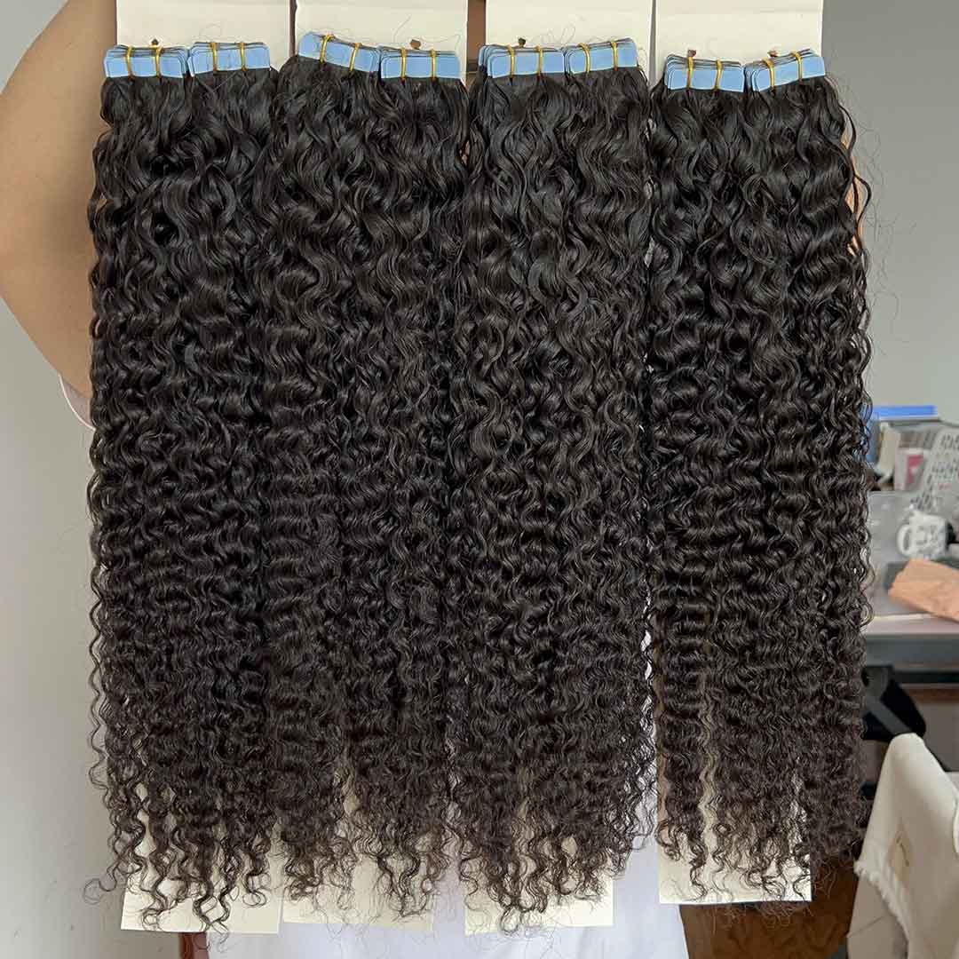 Tape in Extensions Kinky Curly Super Deal 14" 16" 18" 20" 400g $276