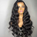 CARMEN | Full Lace Wig Romantic Wave HD Film Lace Indian Virgin Human Hair Wig