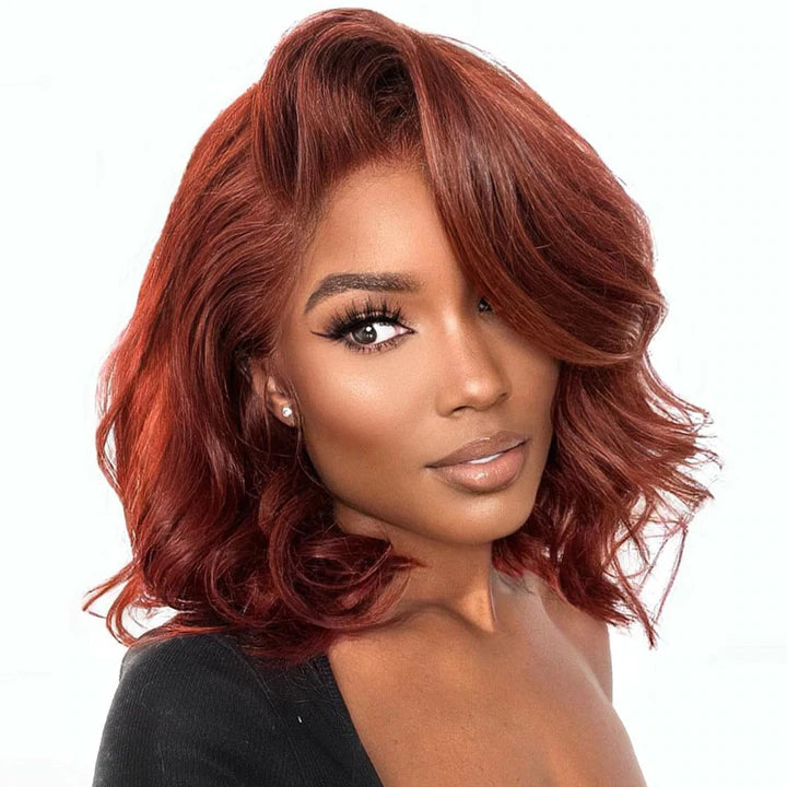HoomyHair 13x4 Amber Color High Density Frontal Wig Loose Wave