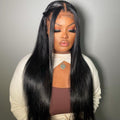 HoomyHair Silky Straight 13x6 Undetectable Skin Melt Lace Front Human Hair Wig