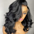 FIRST LADY | Full Lace Wig Bouncy HD Film Lace Indian Virgin Human Hair Wig