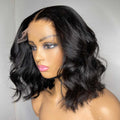 TARAJI | Full Lace Wig Messy Bob HD Film Lace Indian Virgin Human Hair Wig