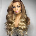 WHITNEY | Full Lace Wig Multidimensional Blondes Film Lace Indian Virgin Human Hair Wig