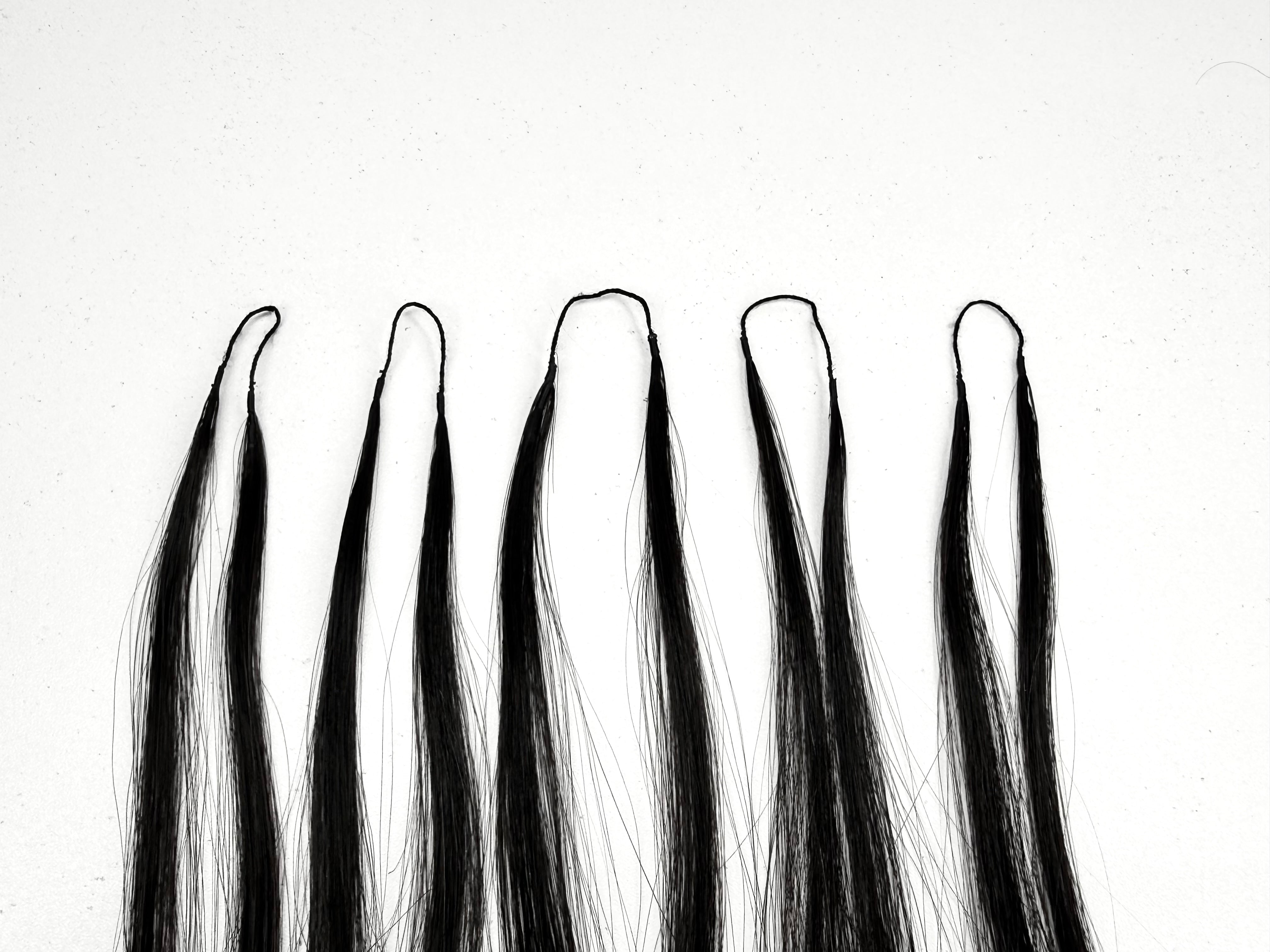Pre-looped Invisible Knot Crochet Hair