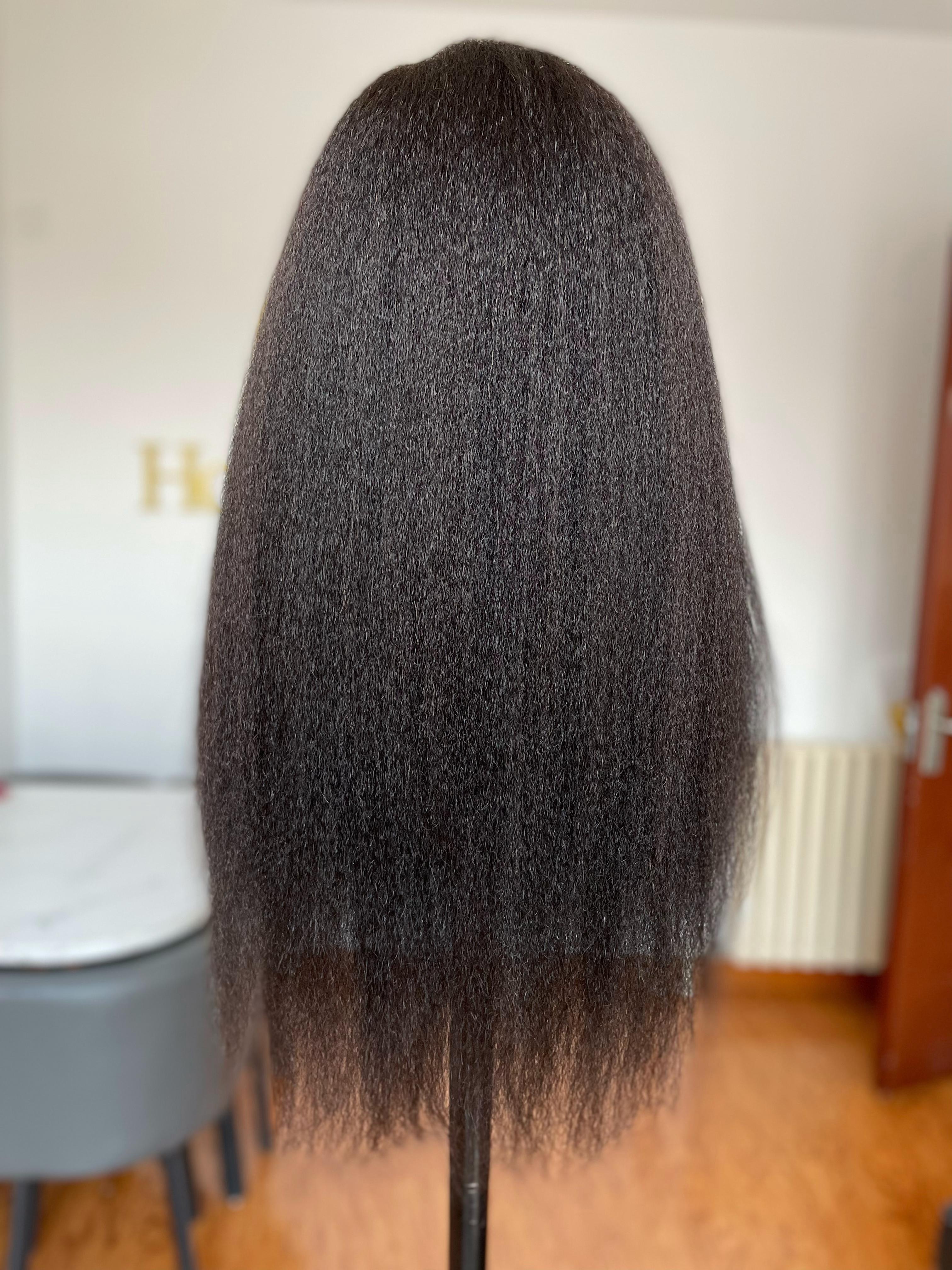 kinky straight 180%  6x6 transparent extra coarse 20” $171 Burmese curly 24 transparent 6x6 density 200 $263 Shipping $40 Paypal payment total $497.7