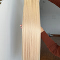 13A Virgin Hair Seamless Clip-ins Straight Double Drawn #60