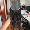 Back view of HD Lace Closure Afro Kinky Curly – Big Natural Afro Style