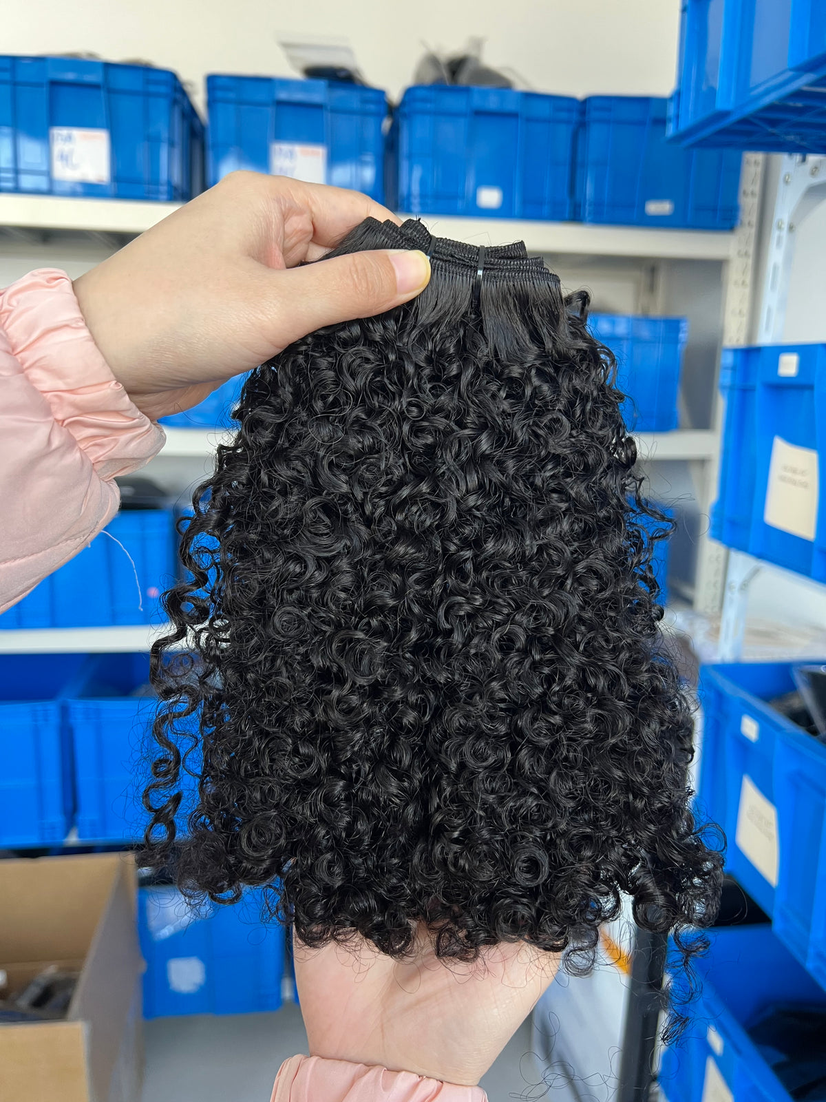 Burmese Curly Virgin Hair Bundles – Elastic Natural Curls | Wholesale Human Hair