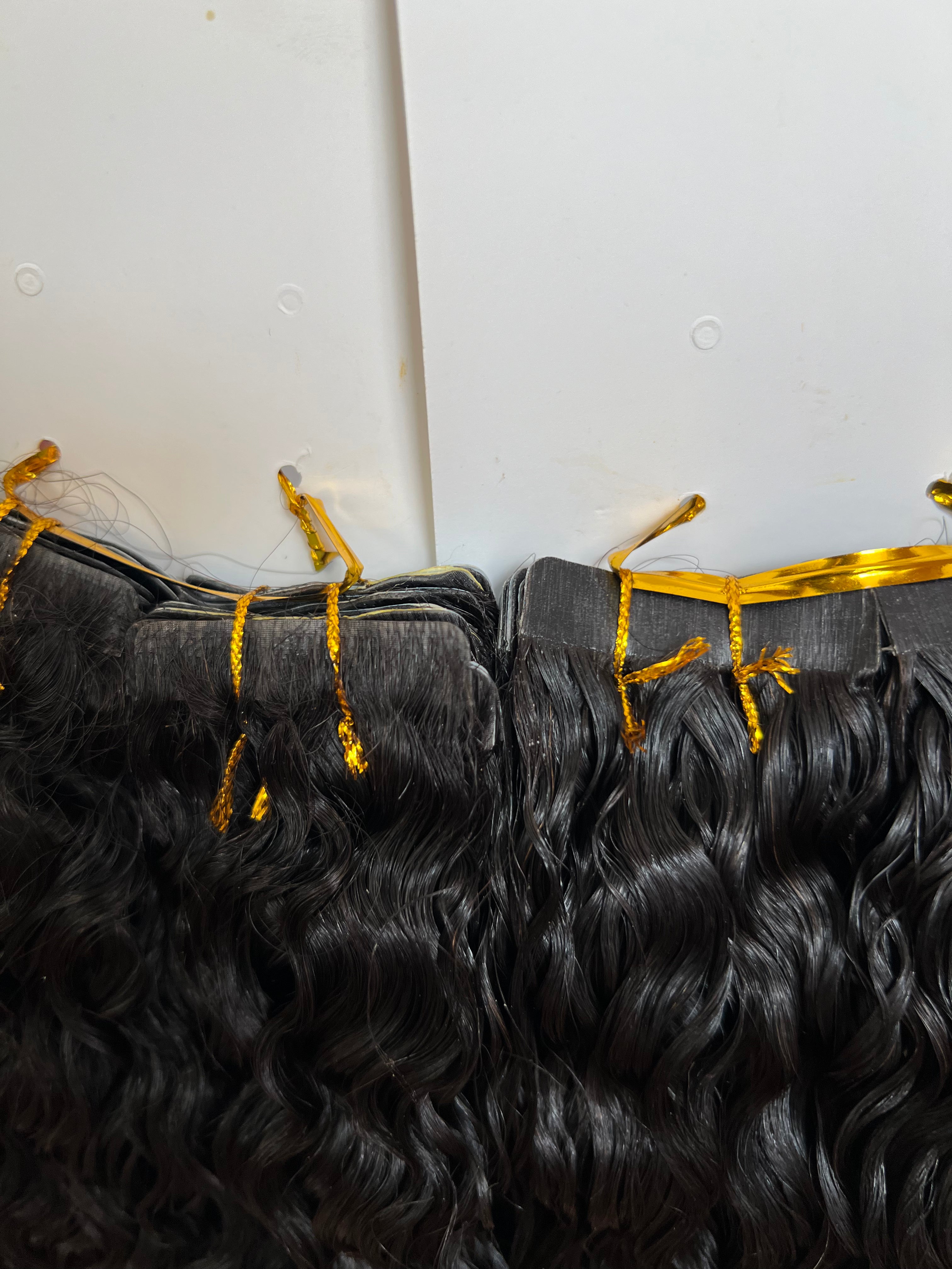 Invisible Tape in Extensions Curly Wholesale Price 100% Human Virgin Hair