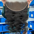 Back view of HD Lace Frontal Body Wave – 100% Human Hair, Invisible Knots