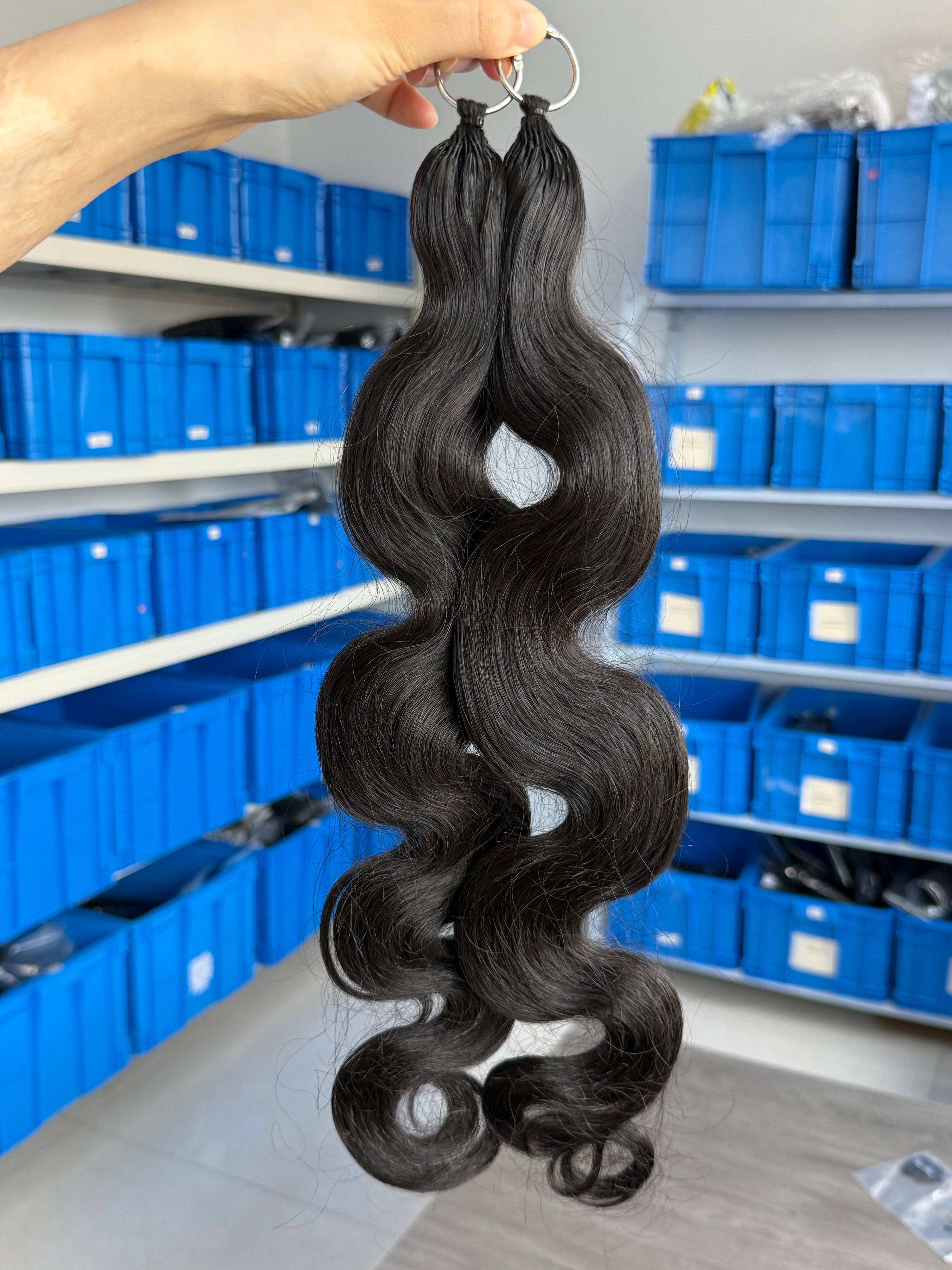knotless pre-separated crochet hair extensions body wave – natural look, quick install, tangle-free