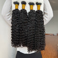 400gram 16-16-18-18 DEAL F-Tip Hair Extensions 0.8g/pcs Burmese Curl 100% 13A Virgin Human Hair