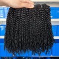 100% Human Hair 4A Curly Weft Extensions – Factory Direct Price
