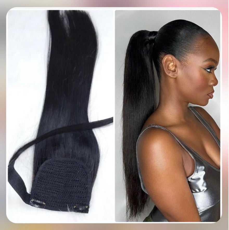 Ponytail color #1C, 60cm(24") 120g