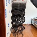 Frontal view of 5X5 HD lace closure wholesale price 20% off Black Friday Specials