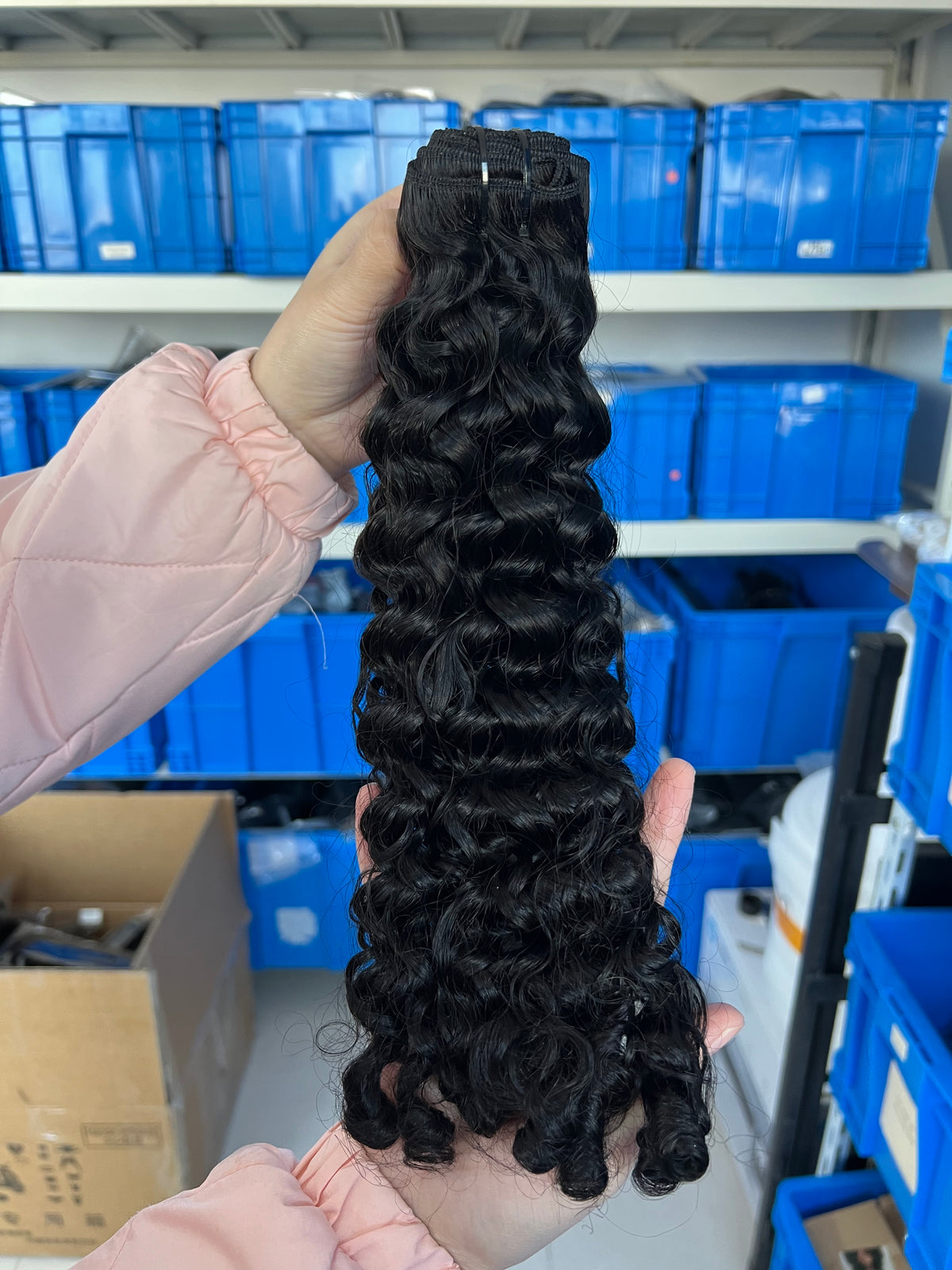 Indian Curly Virgin Hair Bundles – Lightweight Natural Curl | Wholesale Human Hair