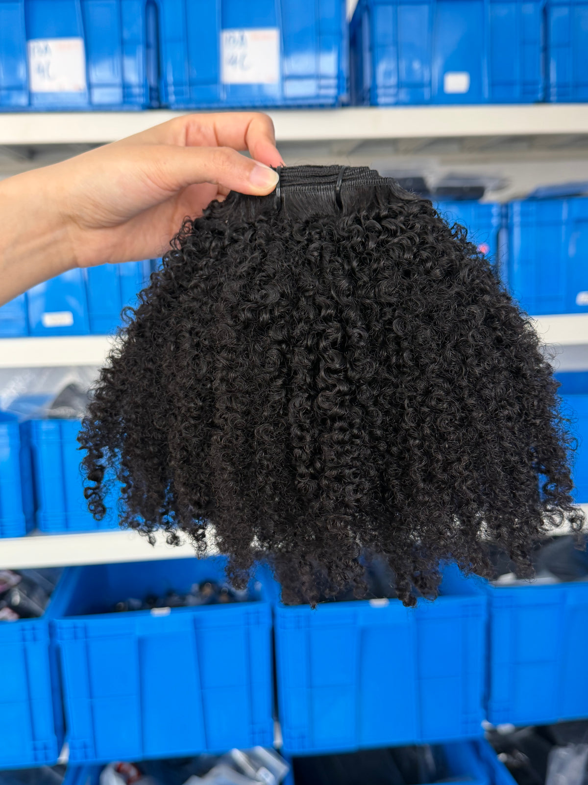 Afro Curly Human Hair Bundles – Natural 4A–4B Defined Coils | 100% Cuticle-Aligned Virgin Hair