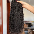 13A Virgin Hair Seamless Clip-ins Burmese Curl Double Drawn