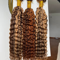 F-Tip Hair Extensions 0.8g/pcs Burmese Curl Highlight Color Wholesale Price 100% 13A Virgin Hair