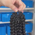 knotless pre-separated crochet hair extensions kinky curly – natural look, quick install, tangle-free