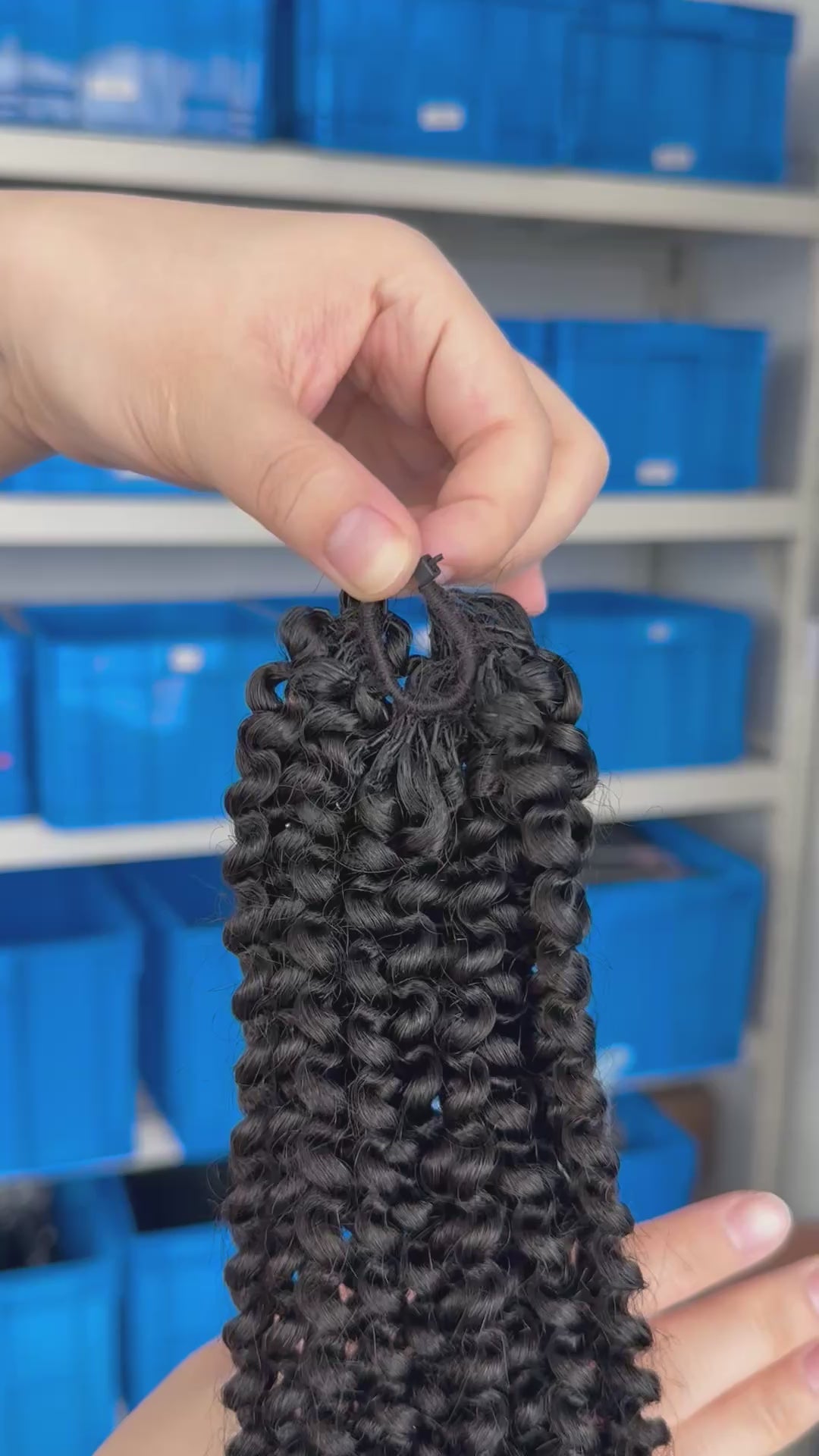 knotless pre-separated crochet hair extensions kinky curly – natural look, quick install, tangle-free