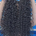 knotless pre-separated crochet hair extensions water wave – natural look, quick install, tangle-free