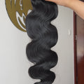 clip-in hair body wave – 100% human hair, natural blend, easy install