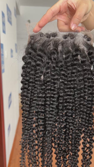 HD Lace Closure Kinky Curly – Tight & Bouncy Natural Curls
